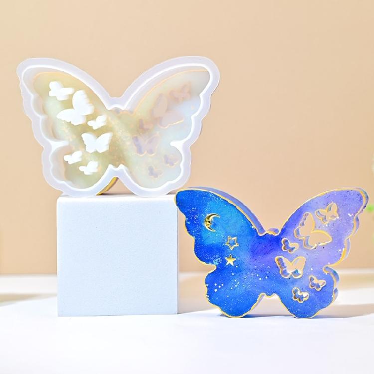 Handmade Silicone Molds Plasters Molds Butterfly Candle Molds Ornament Molds Casting Molds Epoxy Resin Molds
