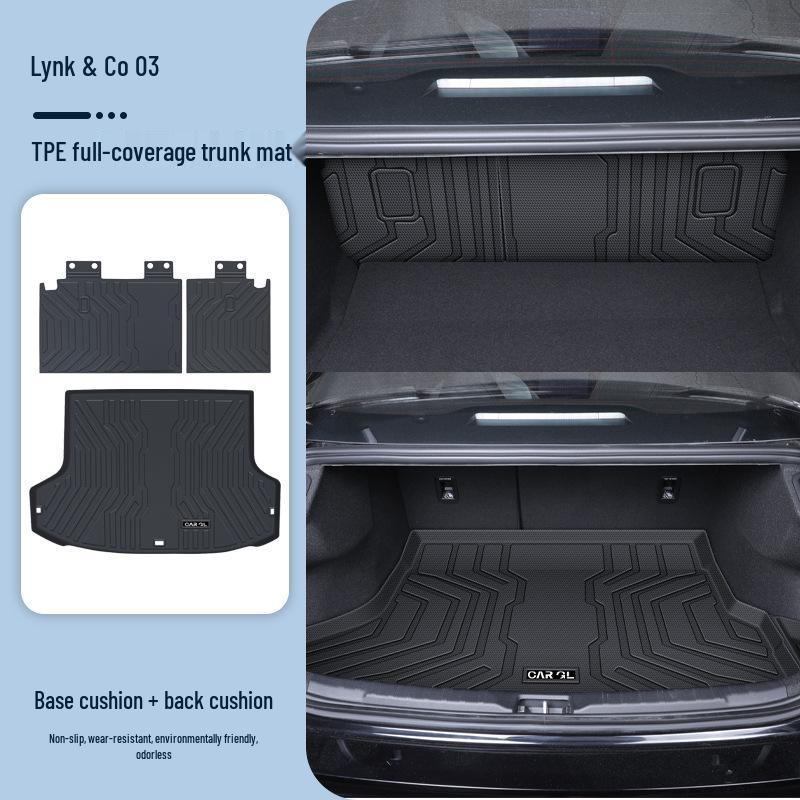 Lynk & Co 03 Trunk Mat: TPE Interior Accessory for 2026 Model