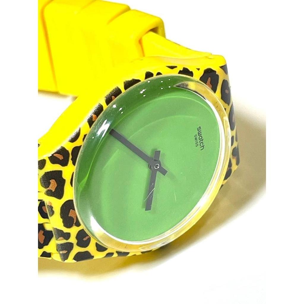 Used [Rare operation item] Swatch Jeremy Scott collaboration limited edition Leopard