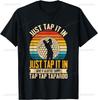 Just Tap It In Give It A Little Tappy Tap Tshirt Custom Printed Graphic T Shirts Funny Shirt Vintage Clothes