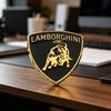 Auto Headrest Fashion Newwaterproof sticker Decals Reflective Decoration For Lamborghini URUS Huracan Aventador Car accessories zz88