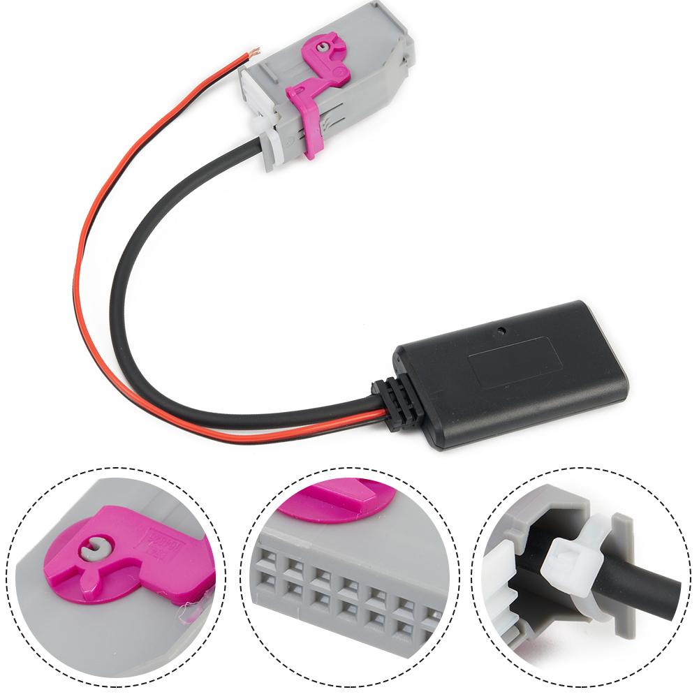 12V 32 Pin Plastic Adapter Aux Cable For A3/A4/A6/A8/TT/R8 RNS-E