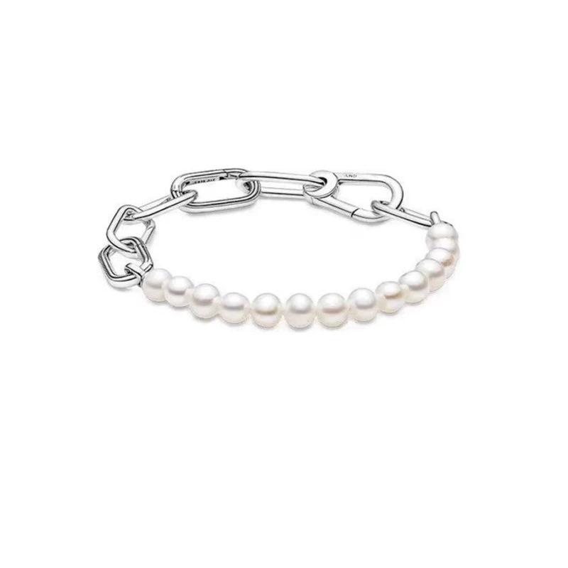 

925 Silver Mother s Day Series Love Spider Snake Bone Chain DIY Accessories Basic Chain ME Bracelet 2026 21cm