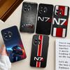 N7 Mass Effect Case For OnePlus 12 11 9 10 Pro 8T 9R 10T 10R 12R OnePlus Nord N20 N10 2 2T CE 3 Lite Cover