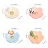 Ceative Resin Incense Holder Mini Blossom Sakura Ash Catcher Animal Aromatherapy Plate Home Decoration