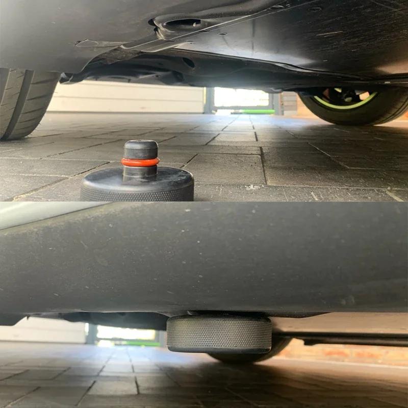 4pcs Lifting Jack Pads for Tesla Model 3 Y S X Juniper 2026 2025 2024 Accessories Rubber Pucks Chassis Lift Stands Adapter Case