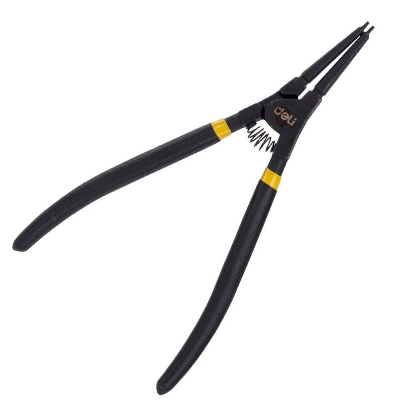 Deli German-Style External Straight Circlip Pliers 13 inch