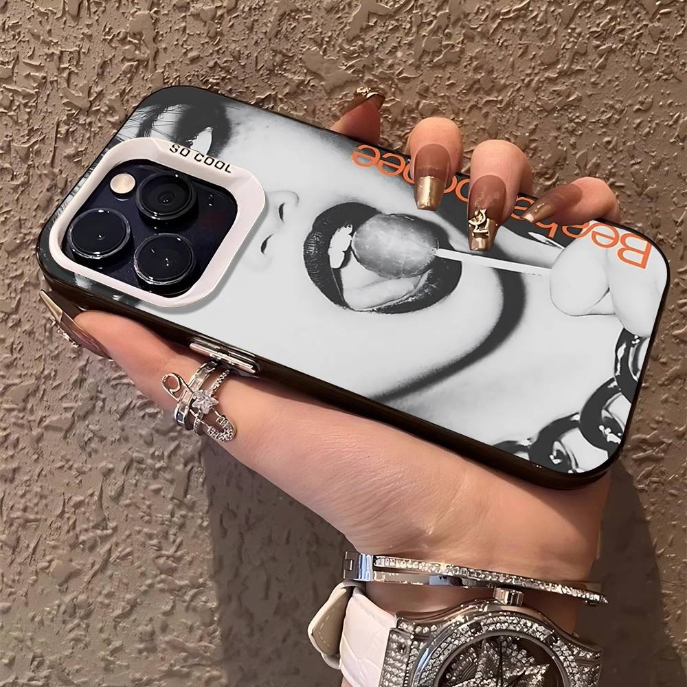 Rock Singer B-Beabadoobee Phone Cover For IPhone 16 15 14 13 12 11 17 Pro Max Plus Color Silver Shell