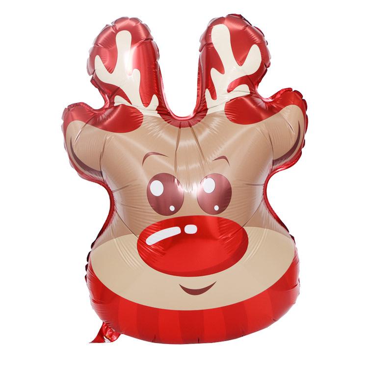 Christmas Decor Set: Snowman, Santa, Snowflake & Tree Balloons