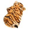 Halloween Dog Hoodie Tiger Grain Soft Comfortable Polyester Autumn Winter Warm Pet Clothes for