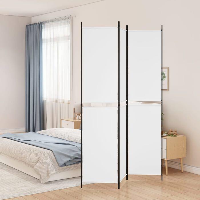 VidaXL Cloison de Séparation 3 Panneaux Séparateur de Pièce Pliable Diviseur Écran d'Intimité Paravent Décoration Salon 350242