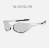 2026 Outdoor Sports Polarized Sunglasses Women Men Unisex Oval Glasses Reflective Mirrored Lens Color Patchwork Shades
