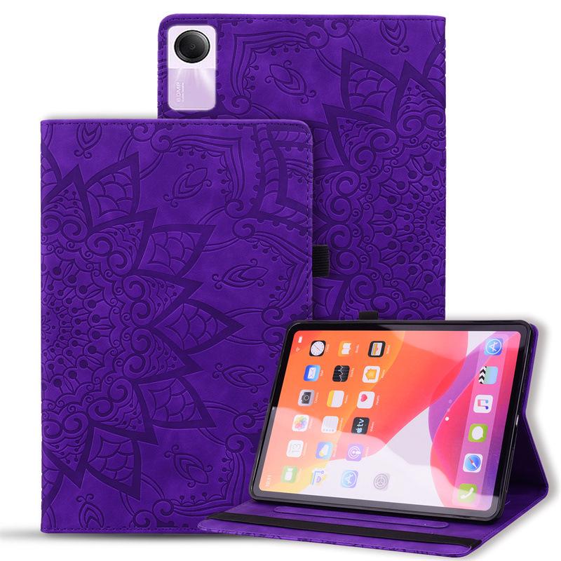Redmi Pad SE 11 İnç 2023 Kiraz Çiçeği Kedi Korumalı Kılıf