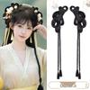 Ancient Style Claw Clip Hair Bun with Braids - Hanfu Ming Song Wig Accessory