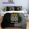 Boavista FC Pattern Bedding Home Decoration Birthday Gift (1 * duvet cover + 2 * pillowcase, without core)