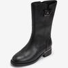 ESquire Women S Double Buckle Half bootS