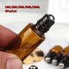5 sztuk Roll On Roller Essential Oil Butelki wielokrotnego napełniania Perfumowe pojemniki do makijażu