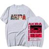 2026 Japanese Anime New Tokyo Akira T-shirt, Movie Science Fiction Manga Masataro Kaneda Men's Women Short-sleeved T-shirt Cotton Top