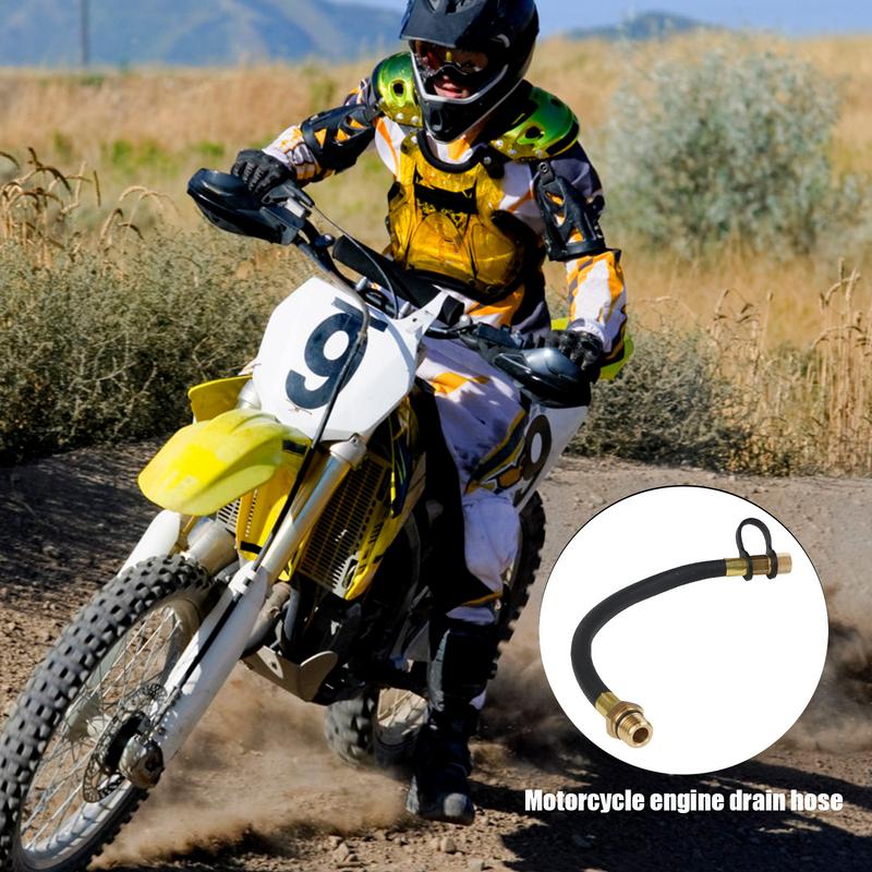 Furtun de schimbare a uleiului de scurgere a motorului Furtun de scurgere flexibil pentru ulei de motor Accesorii pentru modificarea motocicletei Ulei pentru scule de schimbare a uleiului de motor