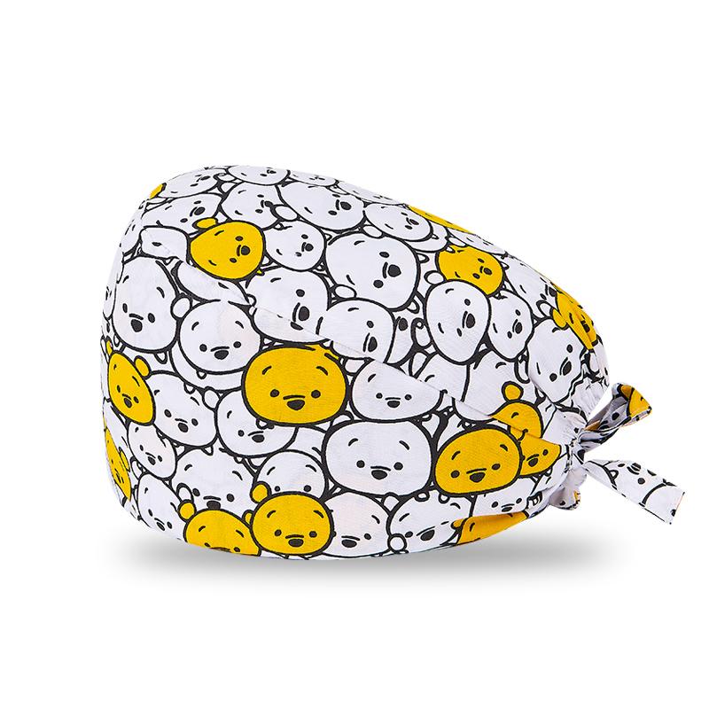 200 Kinds Adjustable Medical America National Pattern Cartoon Pet Hospital Heart Surgical Doctor Cap Surgeon Hat