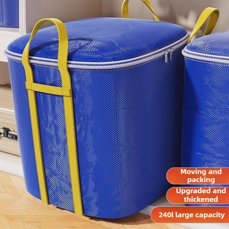 Extra große strapazierfähige gewebte Aufbewahrungssäcke für Kleidung Quilts & Bettwäsche Robuste Organisationssäcke für Versand & Umzug