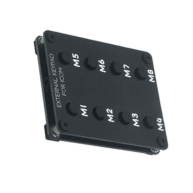 Externí klávesnice Rádio Klávesnice pro rychlé ovládání pro vysílačky Zlepšuje zážitek