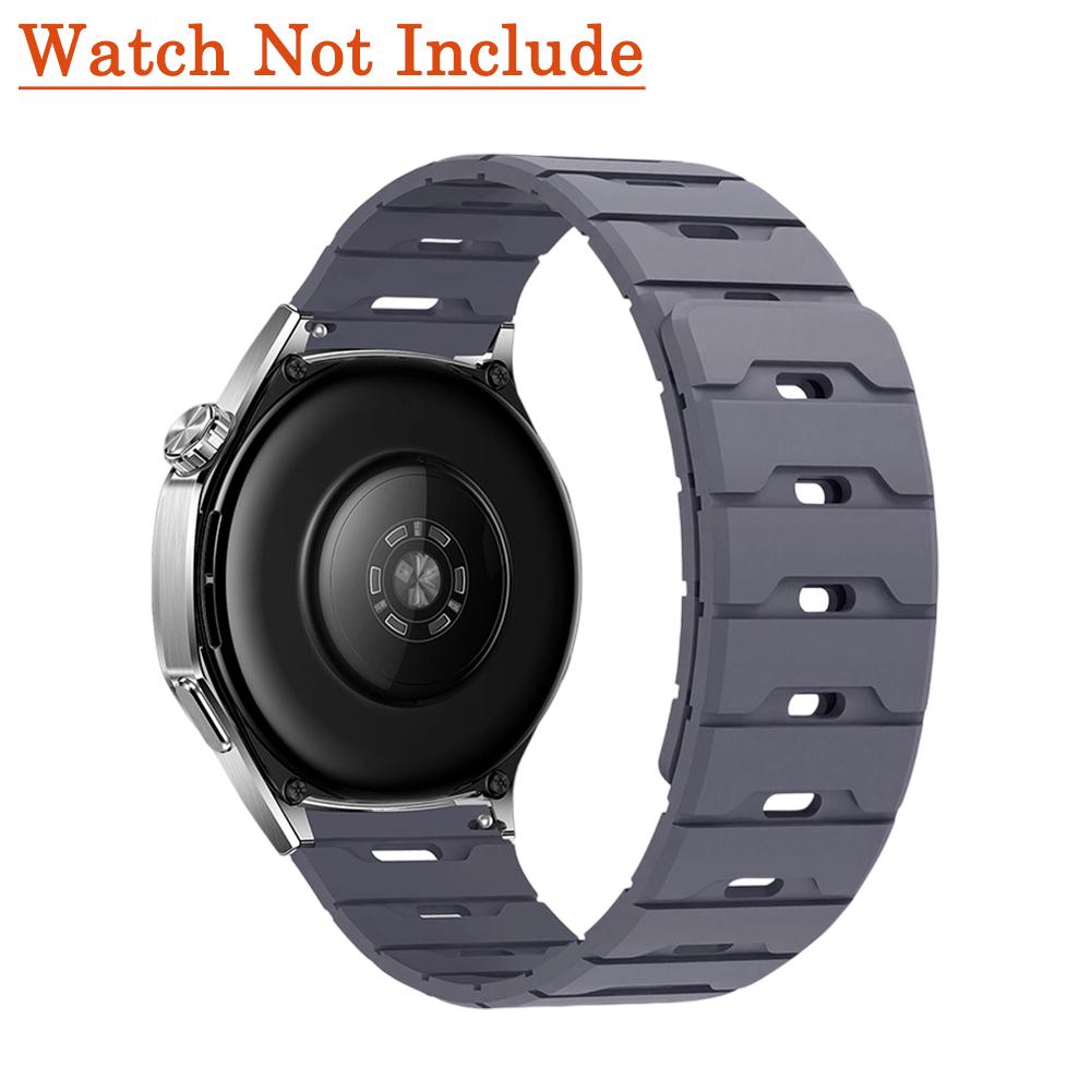 18mm 20mm 22mm Silicone Strap for Huawei Watch GT5/4 6pro For Garmin Forerunner Magnetic Band for Samsung Galaxy Watch 7 6 5 4
