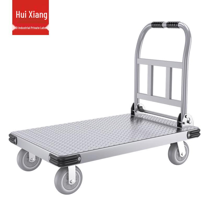 Industrial Foldable Steel Flatbed Hand Truck