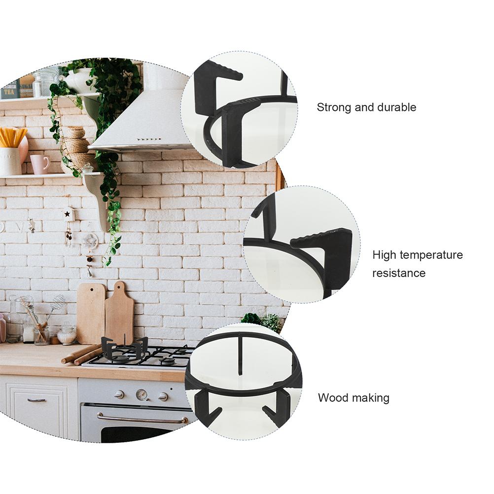 Držák na plynový sporák Wok pro vařič, grilovací plotýnka, práce na podpůrném kroužku, držák na hrnce z litiny