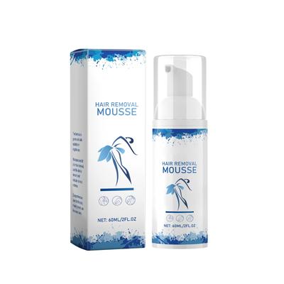 Espuma Depilatoria Hidrata Suavemente la Piel Lisa y Delicada de Todo el Cuerpo, Axilas, Manos y Piernas 60ml