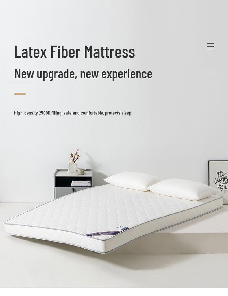 Latex Tatami Mattress for Bedroom, Dorm, or Rental - Single Bed or Floor Mat Use