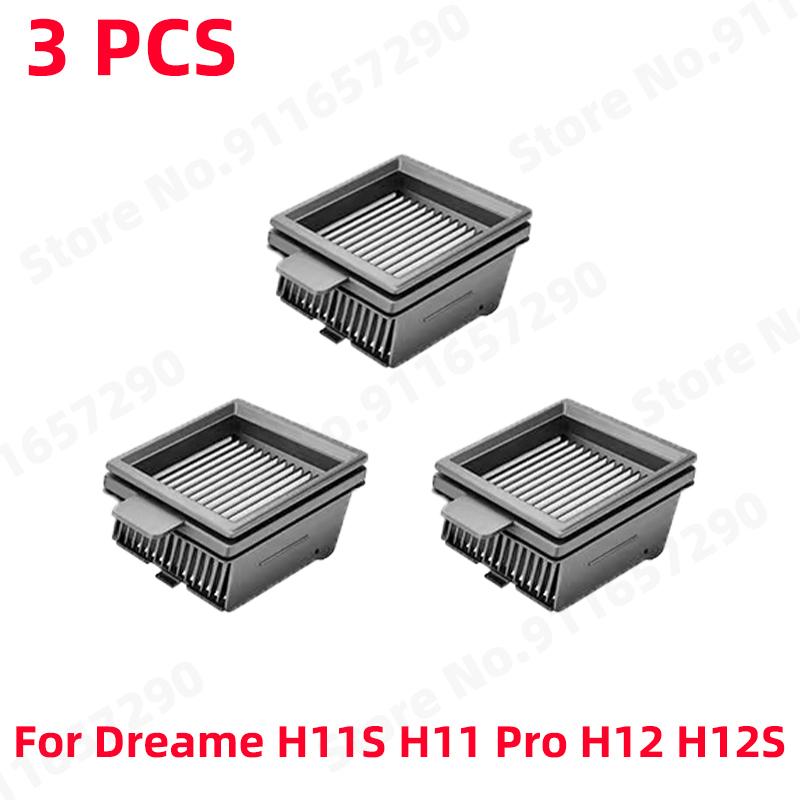 Washable Filter For Dreame H11S H11 Pro H12 MAX H12S Vacuum Cleaner Wet & Dry Spare Parts Roller Brush Replacement Accessories