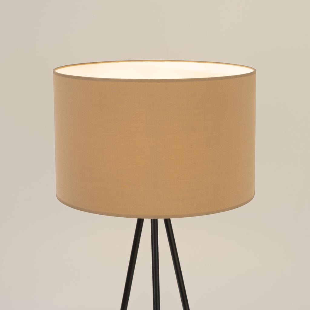 Nevia Taupe Floor Lamp