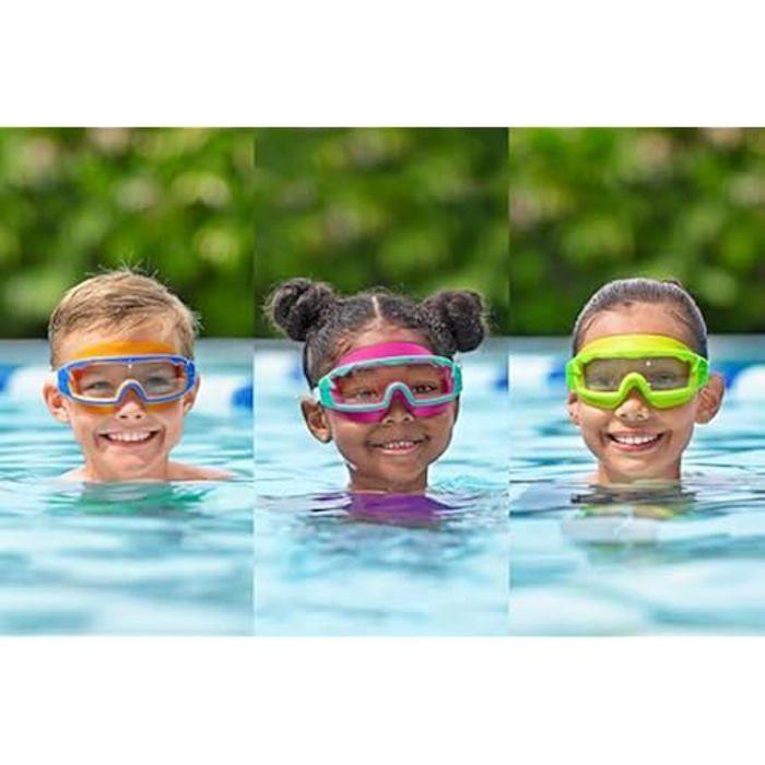 Svømmebriller - BESTWAY - Tidal Surge - Anti-UV - Antidugg - Komfortable for barn