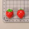 Mini Simulated Fruit Ornament Watermelon Avocado Grape Lemon Peach Micro Landscape Dollhouse Miniature Toy Car Decoration