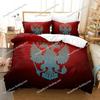 Russian Flag State Insignia Bedding Set Duvet Cover 3d Bedding Fashion Design Decoration King Duvet Cover Set Double Bed Set963