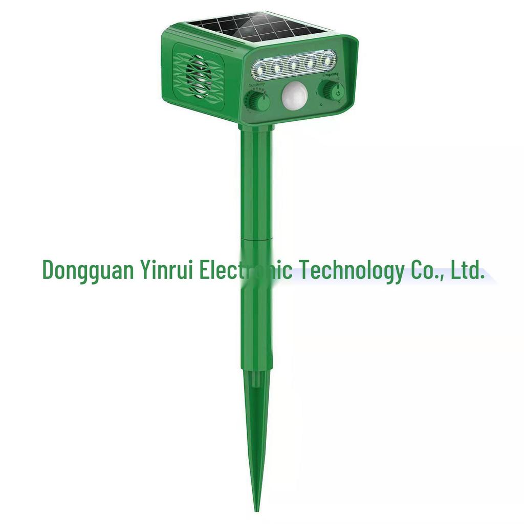 New Enhanced Multi-Animal Solar Pest Repeller for Mice, Snakes, Birds, Dogs, and Insects