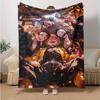 1pc Anime Characters Throw Blanket, Cute Home Decor for Couch, Bed .B057