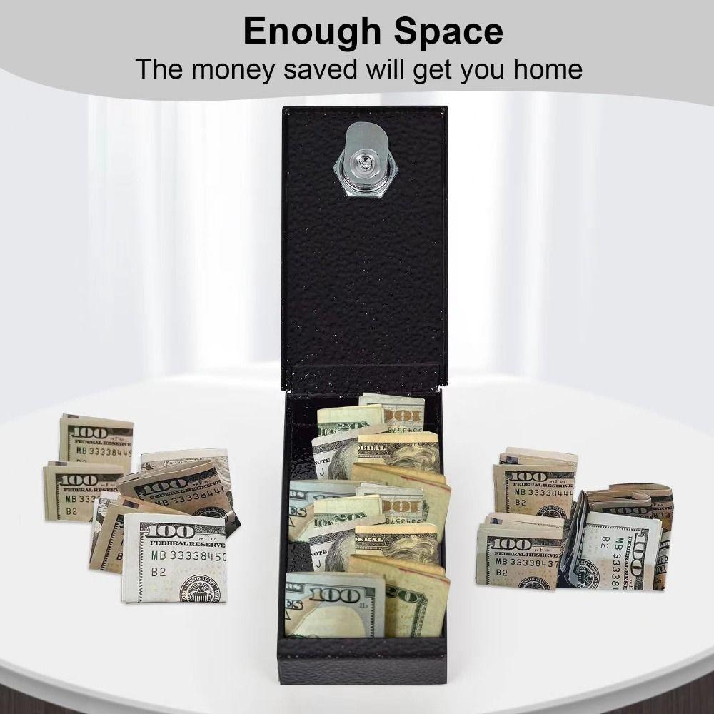 Metal Winner Bank with Key Money Safe New Mini Lock Box