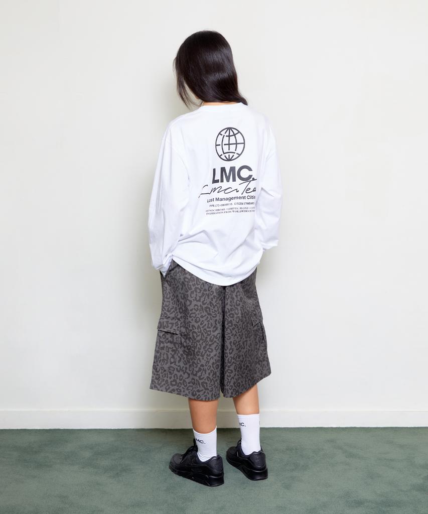LMC Signature Combo Long Slv Tee White