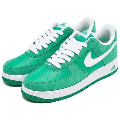 Air Force 1 Comfortable Versatile Wear-resistant Low Top Sneakers Men Green White IB6388-300