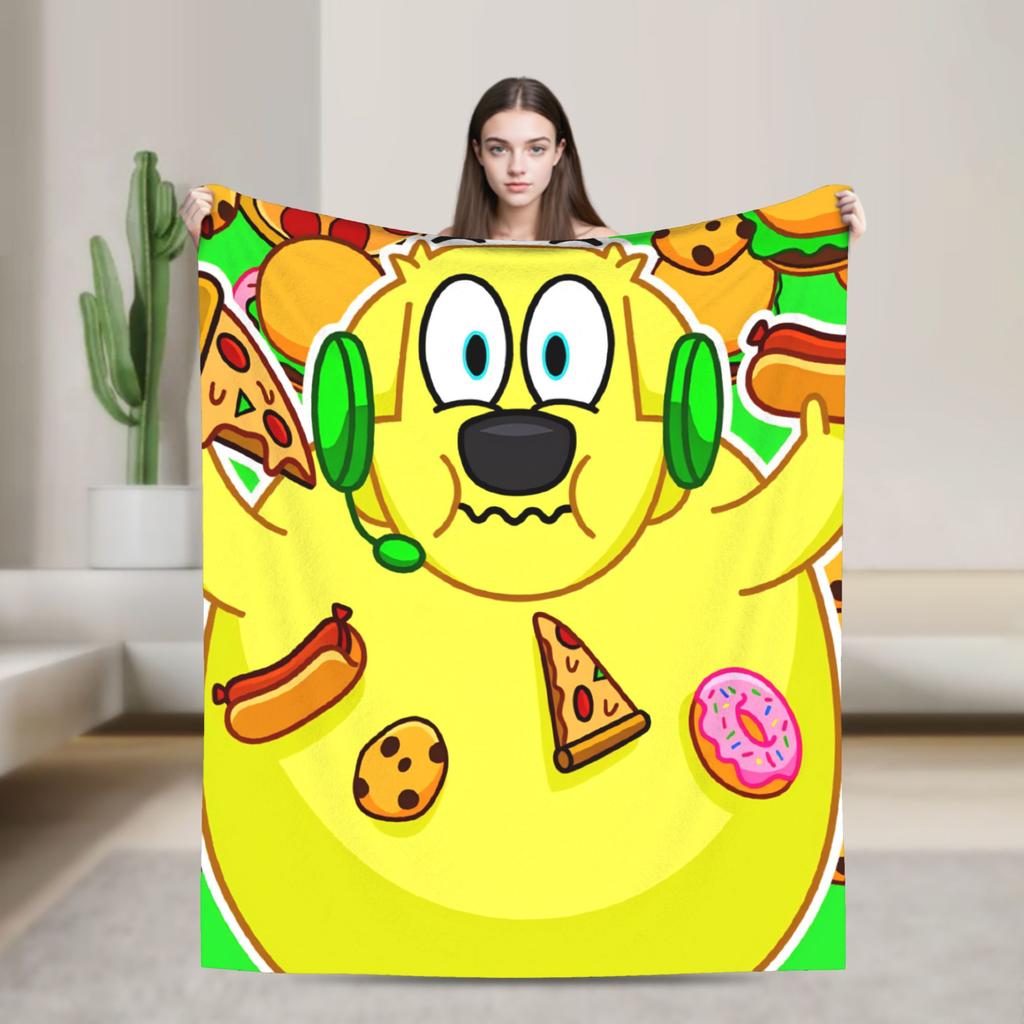Tylers And Snowi Gaming Blanket  Camping Flannel Throw Blanket For Living Room Warm Soft Customized Quality Bedspread Gift