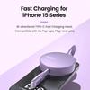 Retractable PD 240W USB Type C to Type C Fast Charging Cable Mobile Phone Data Cord USB C to USB C For iPhone 16 Samsung Xiaomi