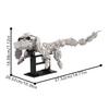 MOC Süßer Weißer Drache Falkor Baustein Modell Science-Fiction-Film Falkor Drache Tier Kreative Steine Montage Spielzeug Geschenke