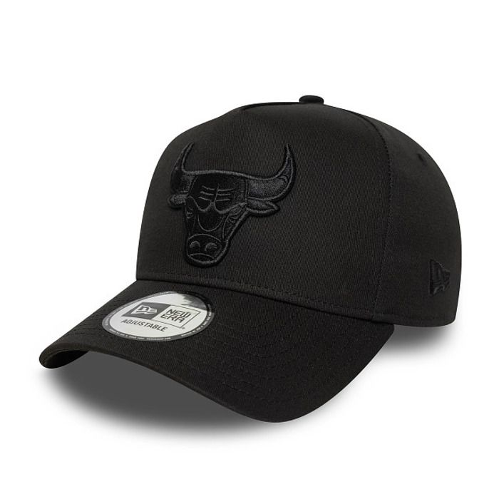 Casquette de baseball - New Era - Chicago Bulls - Noir - Tissu léger - Mixte
