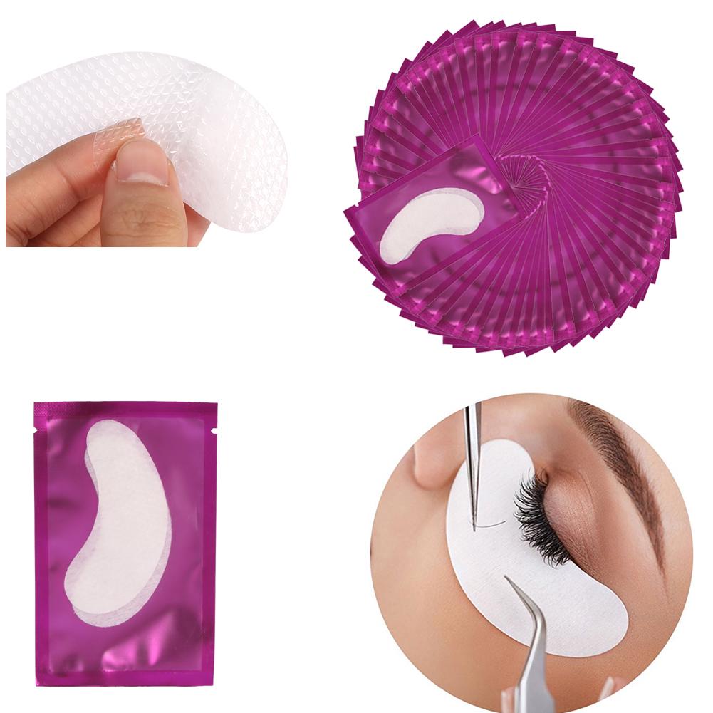 10/30Pairs 6Types Lint Free Hydrogel Eyelash Extension Patches Under Eye Gel Pads Sticker