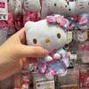 Sanrio Kimono Hello Kitty Plush Doll Pendant Keychain Cartoon Kt Cat Plush Keyring Bag Accessories Gifts Car Key Pendant