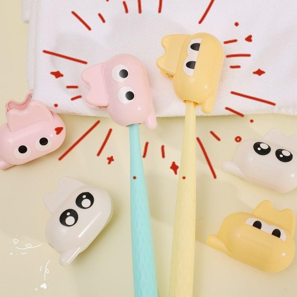 Portable Toothbrush Case Cap Plastic Toothbrush Dust Cap Cover  for Travel Hike Camping