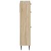 Shoe Cabinet HAARLEM 78 X 24 X 103 Cm Engineered Wood