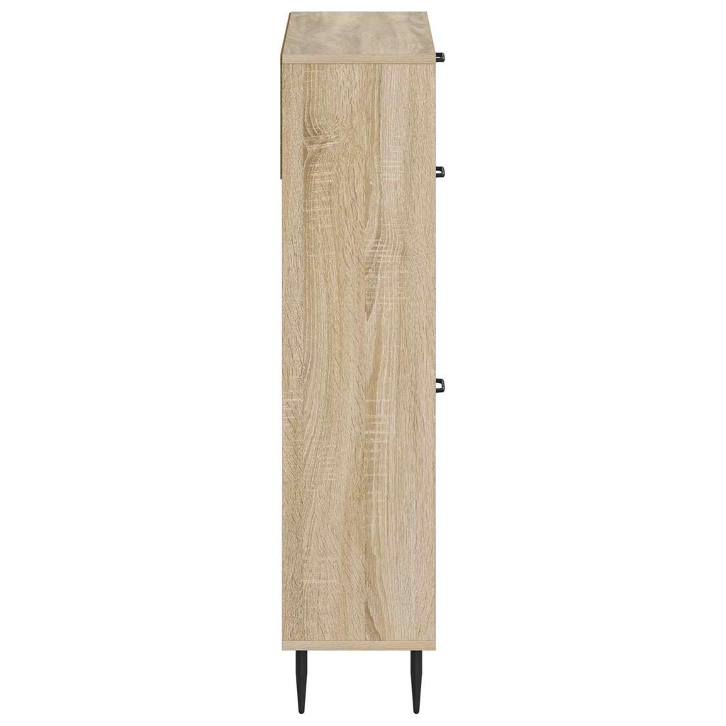 Shoe Cabinet HAARLEM 78 X 24 X 103 Cm Engineered Wood